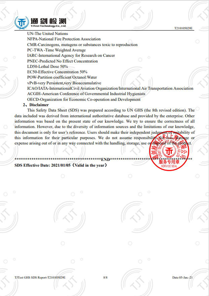 SGS Testing